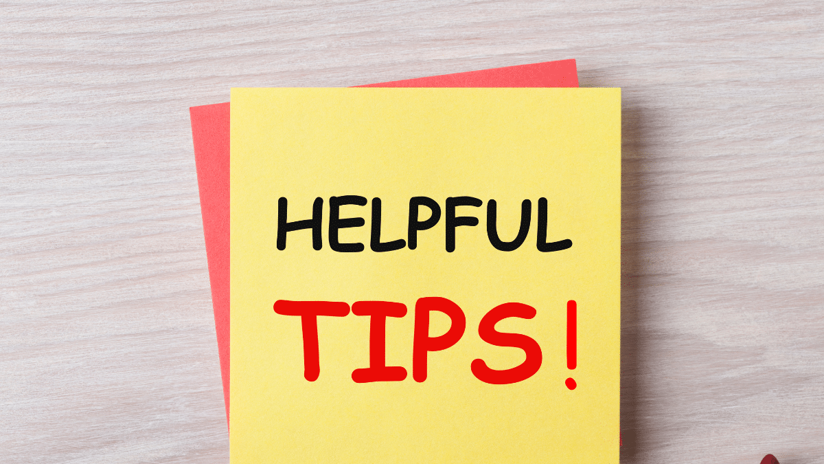Study Tips 