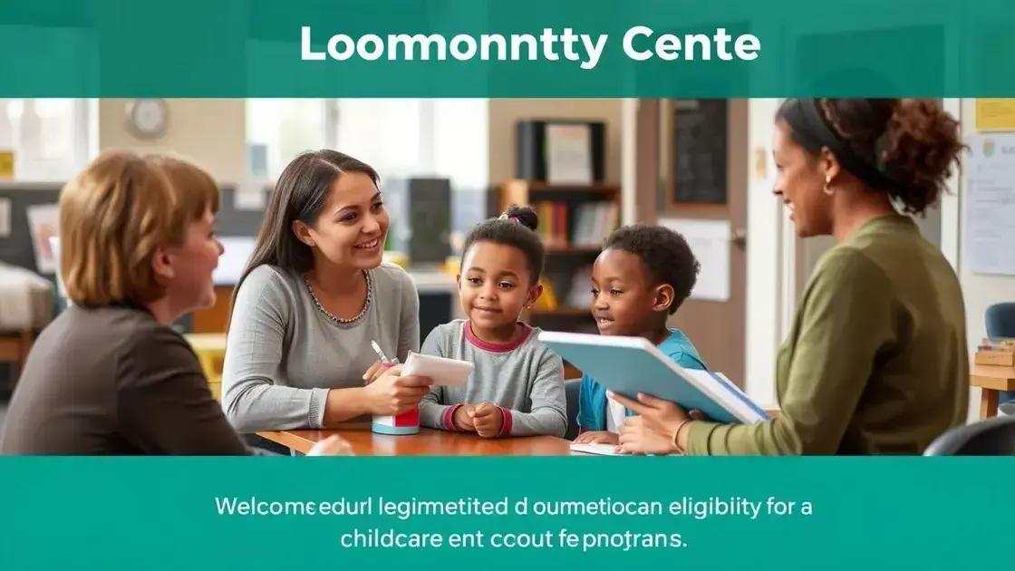 Eligibility criteria for assistance